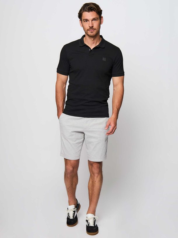 Ontdek de Passenger katoenmix piqué polo van Boss in de kleur zwart bij Orangebag. Op werkdagen voor 21:45 besteld, morgen in huis.