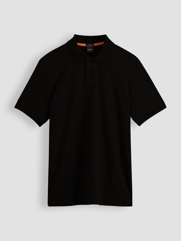 Ontdek de Passenger katoenmix piqué polo van Boss in de kleur zwart bij Orangebag. Op werkdagen voor 21:45 besteld, morgen in huis.