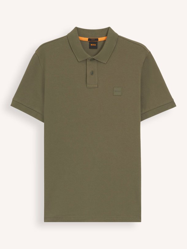 Boss Passenger - Katoenmix Piqué Polo - Donkergroen Ontdek de Passenger katoenmix piqué polo van Boss in de kleur donkergroen bij Orangebag. Op werkdagen voor 21:45 besteld, morgen in huis.