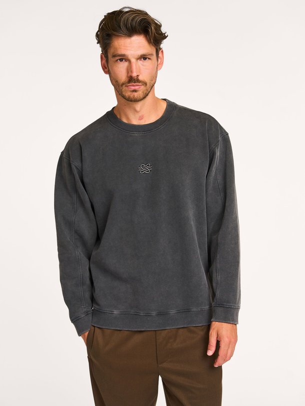 Ontdek de Organic cotton sweater van Filling Pieces in de kleur antraciet bij Orangebag. Op werkdagen voor 21:45 besteld, morgen in huis.