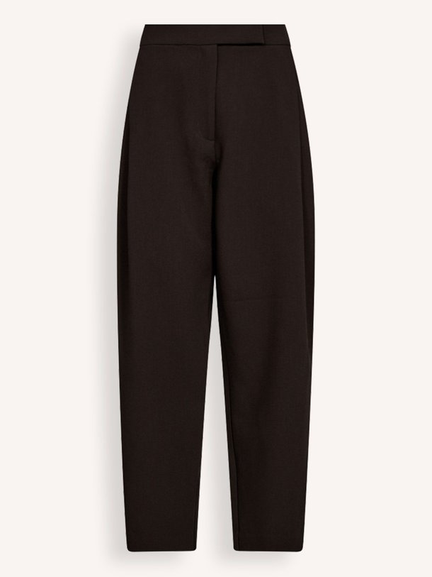 Ontdek de Vola viscosemix broek van Co'Couture in de kleur donkerbruin bij Orangebag. Op werkdagen voor 21:45 besteld, morgen in huis.