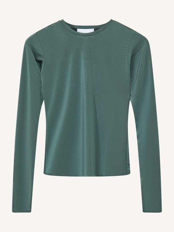 Ontdek de Lee jersey glanzende top van Sea Me Happy in de kleur groen bij Orangebag. Op werkdagen voor 21:45 besteld, morgen in huis.