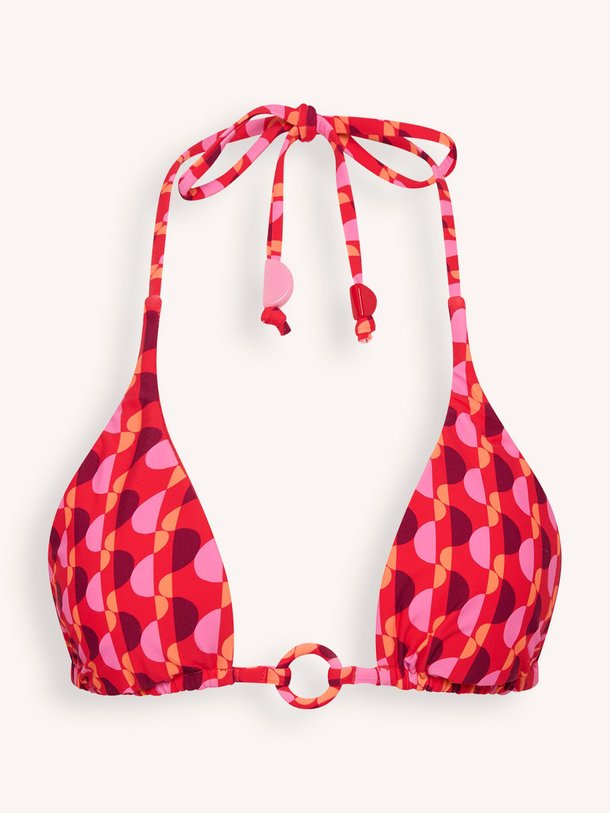 Seafolly Sorrento - Reversible Slide Tri - Rood Ontdek de Sorrento Reversible Slide Tri van Seafolly in de kleur rood bij Orangebag. Op werkdagen voor 21:45 besteld, morgen in huis.