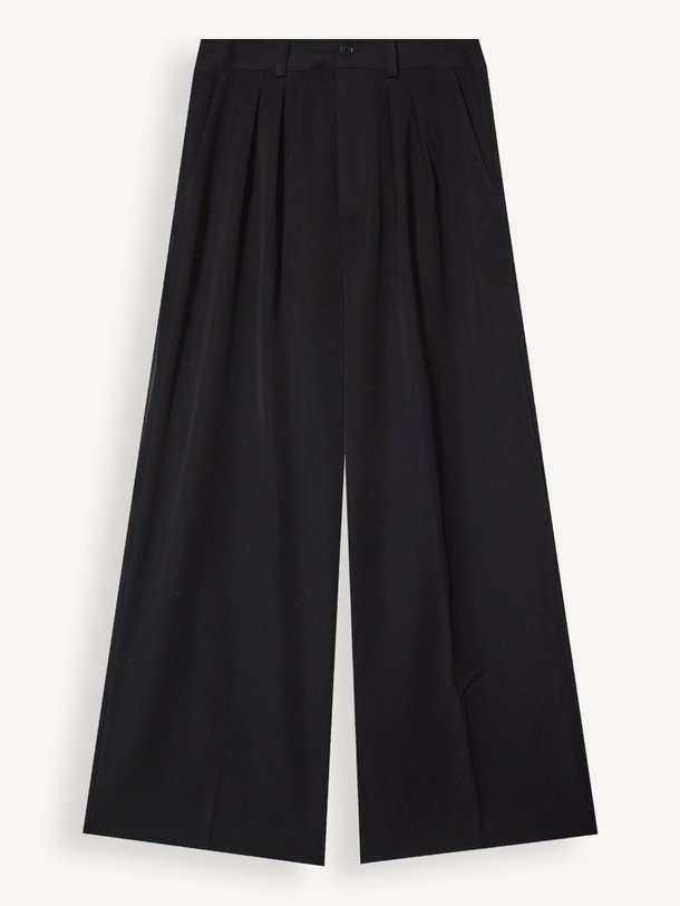 Ontdek de Novak viscosemix wide leg pantalon van Sea Me Happy in de kleur zwart bij Orangebag. Op werkdagen voor 21:45 besteld, morgen in huis.