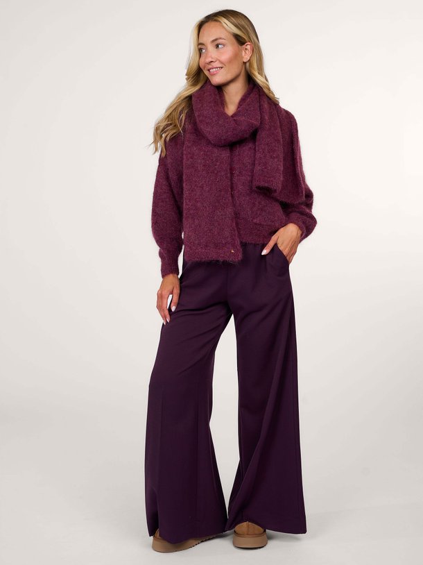 Ontdek de Super Woody viscosemix palazzo van Sea Me Happy in de kleur aubergine bij Orangebag. Op werkdagen voor 21:45 besteld, morgen in huis.