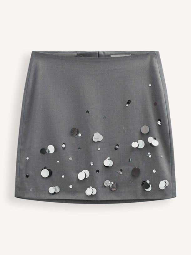 Ontdek de Tailor viscosemix rok van Copenhagen Muse in de kleur lichtgrijs bij Orangebag. Op werkdagen voor 21:45 besteld, morgen in huis.