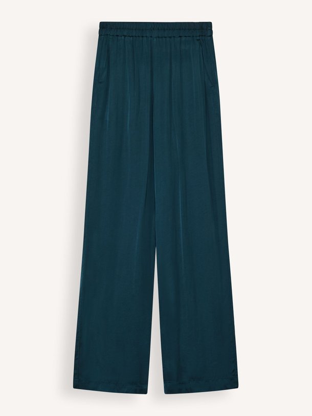 Ontdek de Viscose broek van No Man's Land in de kleur petrol bij Orangebag. Op werkdagen voor 21:45 besteld, morgen in huis.