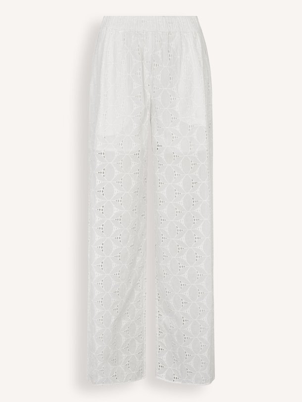 Ontdek de Nanette katoenen opengewerkte broek van Modstrom in de kleur wit bij Orangebag. Op werkdagen voor 21:45 besteld, morgen in huis.