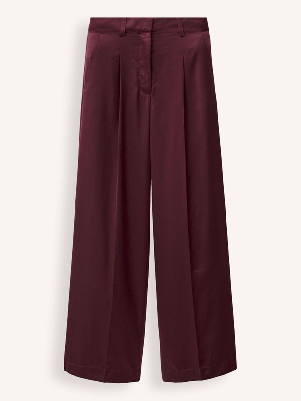Ontdek de Charly geweven pantalon van ba-sh in de kleur bordeauxrood bij Orangebag. Op werkdagen voor 21:45 besteld, morgen in huis.