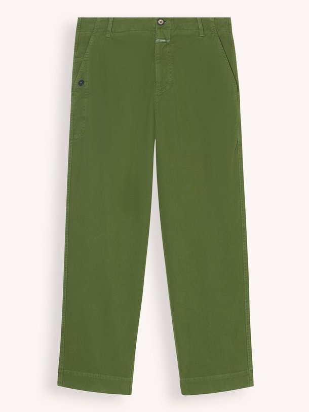 Ontdek de Rovea modalmix cropped broek van Closed in de kleur groen bij Orangebag. Op werkdagen voor 21:45 besteld, morgen in huis.