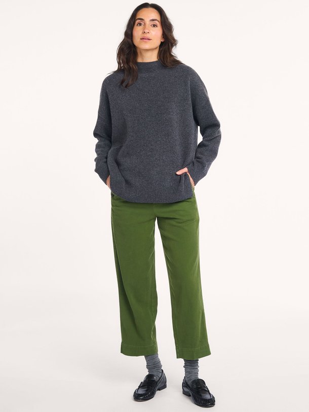 Ontdek de Rovea modalmix cropped broek van Closed in de kleur groen bij Orangebag. Op werkdagen voor 21:45 besteld, morgen in huis.