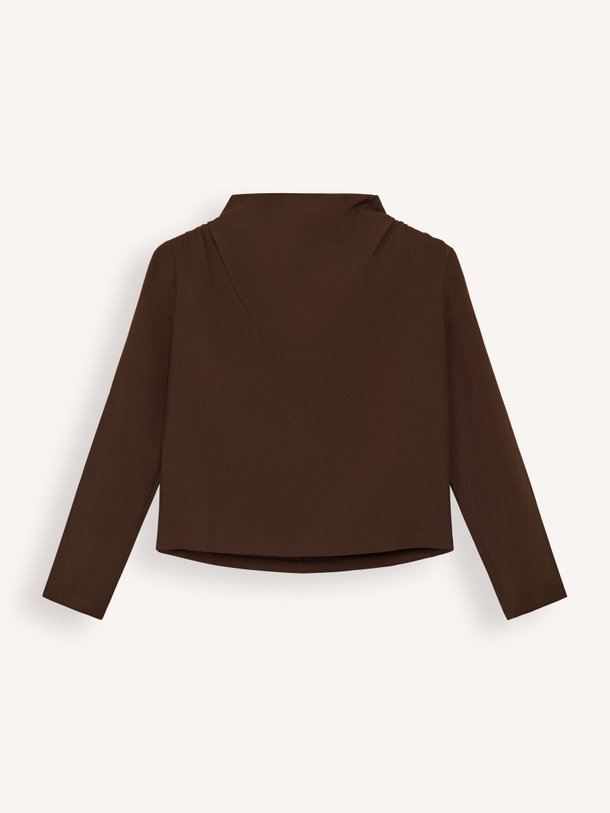 Ontdek de Beverly viscosemix top van Iben in de kleur bruin bij Orangebag. Op werkdagen voor 21:45 besteld, morgen in huis.