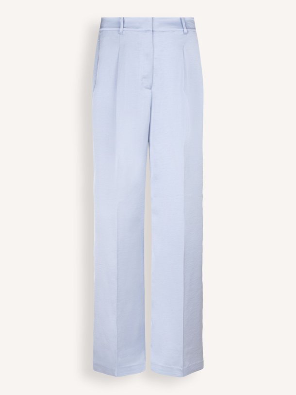 Ontdek de Jules geweven satijnlook wide leg broek van Dante 6 in de kleur lichtblauw bij Orangebag. Op werkdagen voor 21:45 besteld, morgen in huis.