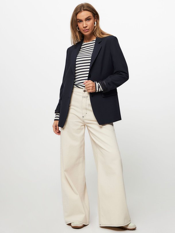 Ontdek de Katoen/modalmix longsleeve met dessin van Closed in de kleur donkerblauw bij Orangebag. Op werkdagen voor 21:45 besteld, morgen in huis.