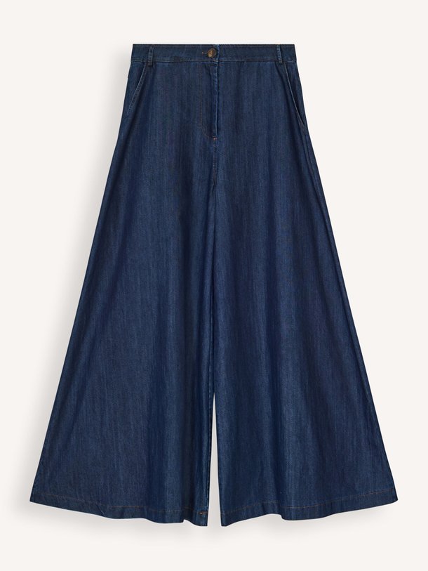 Ontdek de Eloco high waist wide leg jeans van La Fee Maraboutee in de kleur donkerblauw bij Orangebag. Op werkdagen voor 21:45 besteld, morgen in huis.