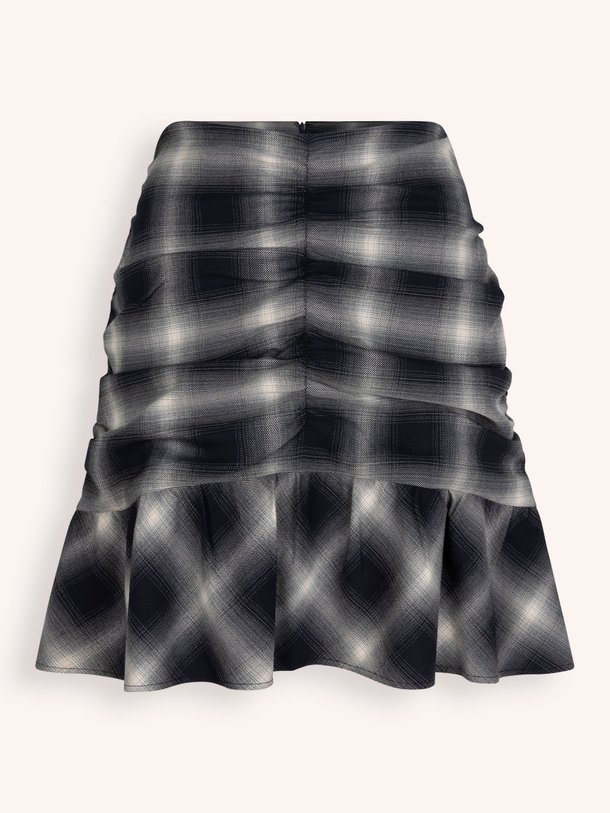 Ontdek de Krissy viscosemix geruite rok van Dante 6 in de kleur donkerblauw bij Orangebag. Op werkdagen voor 21:45 besteld, morgen in huis.