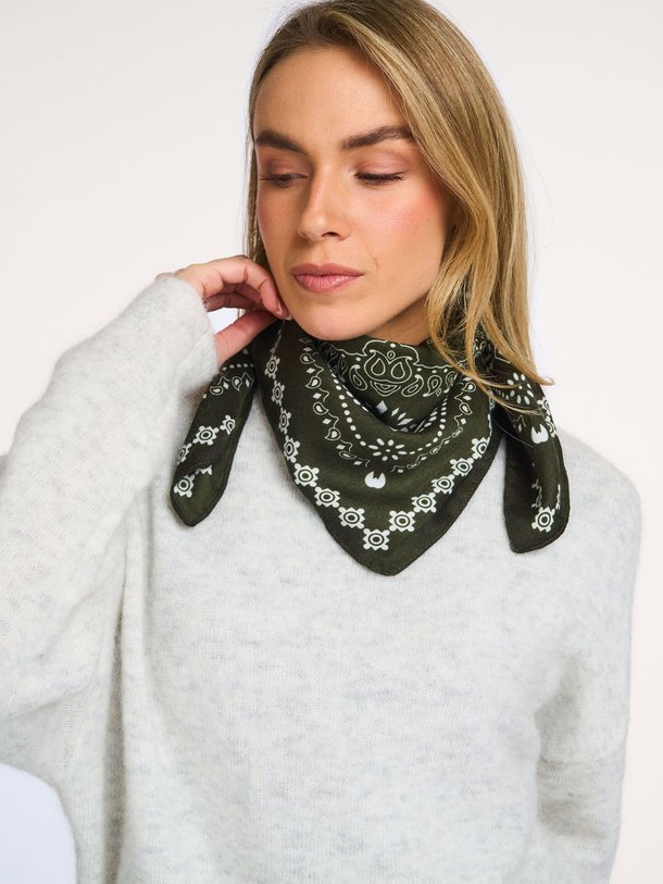 Ontdek de Geweven paisley sjaal van Bow19 in de kleur groen bij Orangebag. Op werkdagen voor 21:45 besteld, morgen in huis.