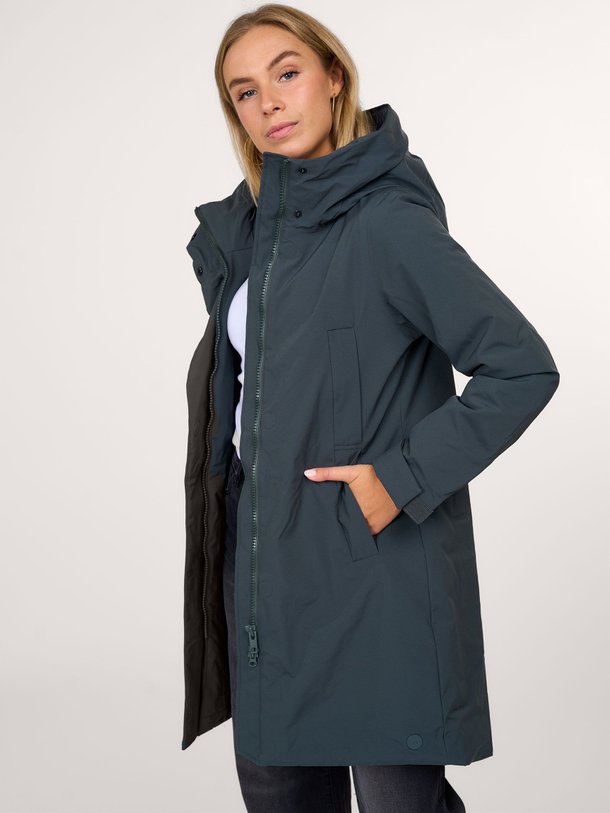 Ontdek de Eline technische parka van Elvine in de kleur grijsgroen bij Orangebag. Op werkdagen voor 21:45 besteld, morgen in huis.