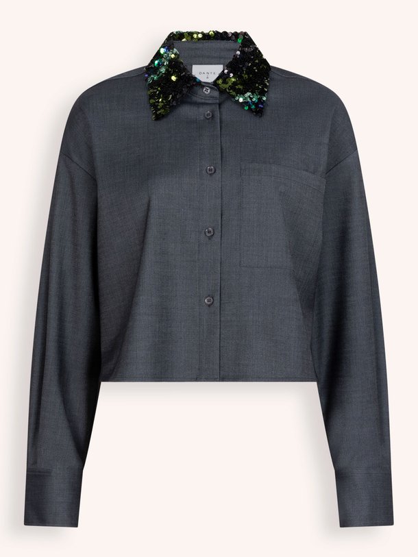 Ontdek de Cybella viscosemix blouse van Dante 6 in de kleur grijsblauw bij Orangebag. Op werkdagen voor 21:45 besteld, morgen in huis.
