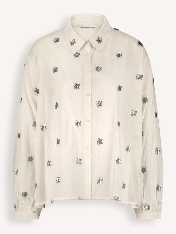 Ontdek de Katoenen blouse van Summum in de kleur crème bij Orangebag. Op werkdagen voor 21:45 besteld, morgen in huis.