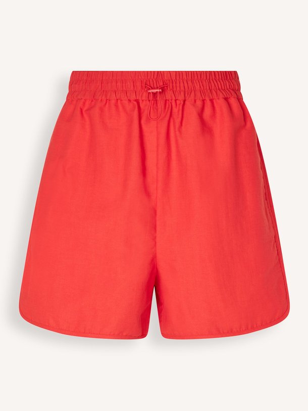 Ontdek de Sayuna linnenmix short van Samsoe Samsoe in de kleur rood bij Orangebag. Op werkdagen voor 21:45 besteld, morgen in huis.