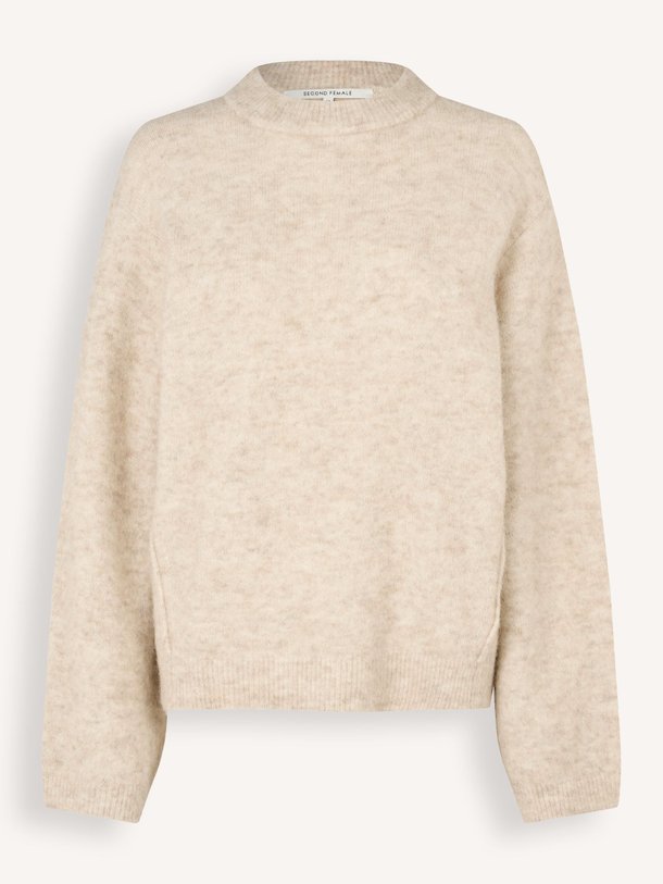 Ontdek de Beate wolmix trui van Second Female in de kleur beige bij Orangebag. Op werkdagen voor 21:45 besteld, morgen in huis.