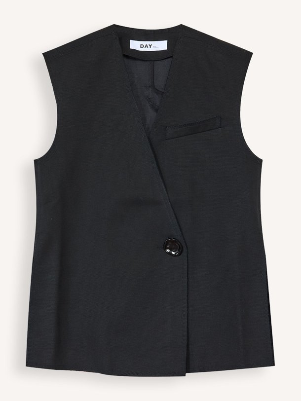 Ontdek de Francine katoenen gilet van DAY Birger et Mikkelsen in de kleur zwart bij Orangebag. Op werkdagen voor 21:45 besteld, morgen in huis.