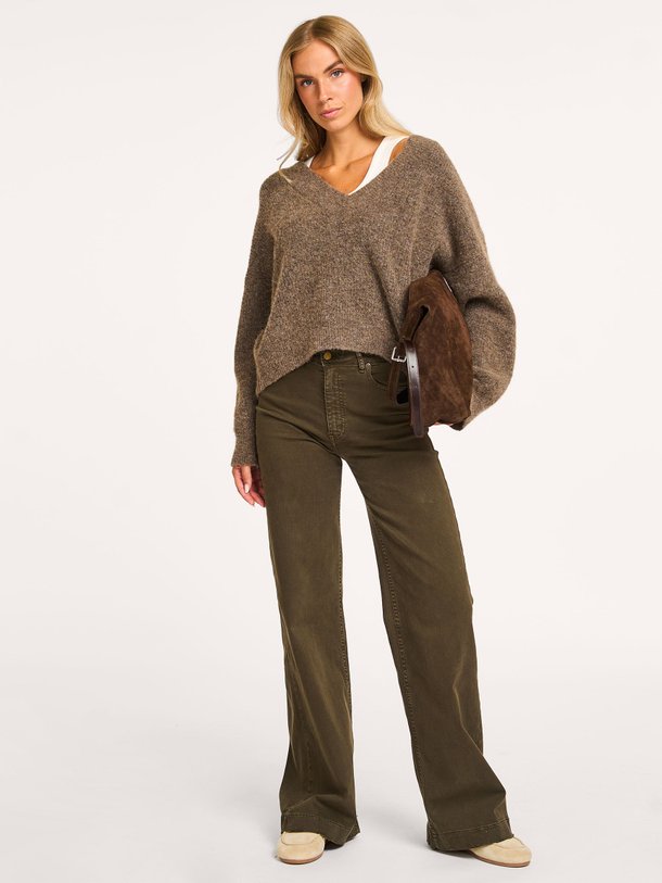 Ontdek de Palazzo high waist wide leg super stretch jeans van Lois in de kleur kaki bij Orangebag. Op werkdagen voor 21:45 besteld, morgen in huis.