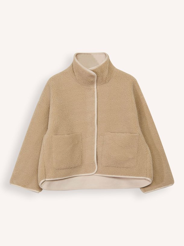Ontdek de Jill geweven reversible jas van Knit-ted in de kleur crème bij Orangebag. Op werkdagen voor 21:45 besteld, morgen in huis.