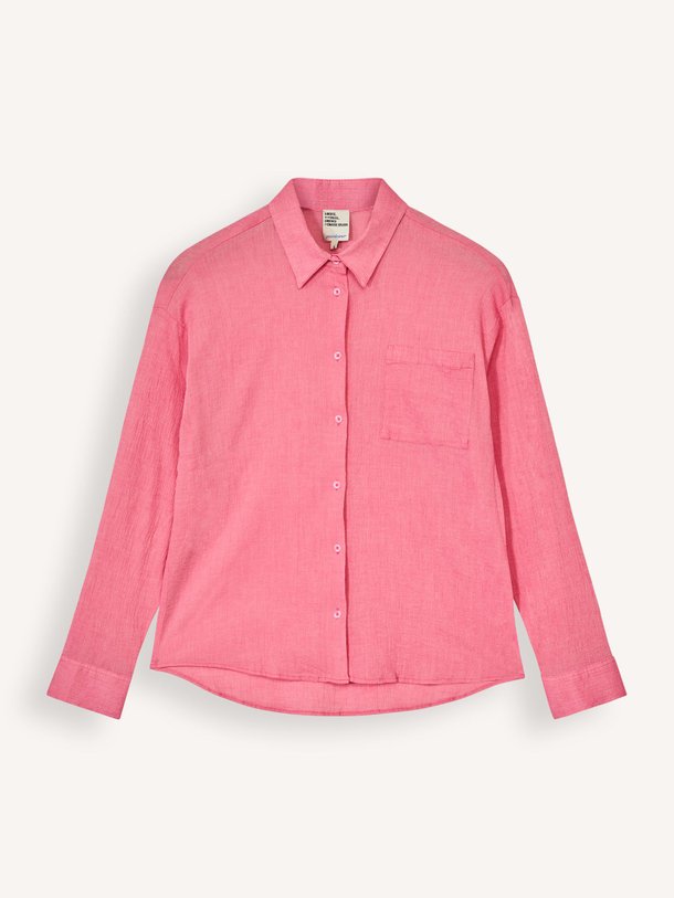 Ontdek de Elisa katoenen blouse van Sacrécoeur in de kleur roze bij Orangebag. Op werkdagen voor 21:45 besteld, morgen in huis.