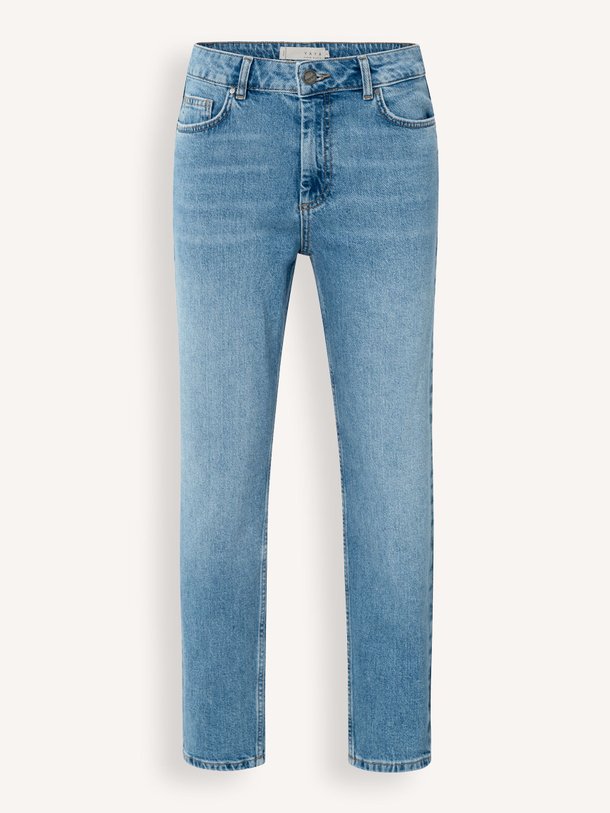 Ontdek de Mid waist straight fit jeans van Yaya in de kleur blauw bij Orangebag. Op werkdagen voor 21:45 besteld, morgen in huis.