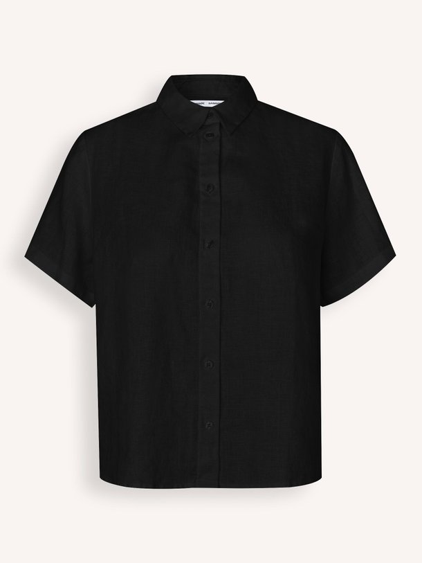 Ontdek de Mina linnen blouse van Samsoe Samsoe in de kleur zwart bij Orangebag. Op werkdagen voor 21:45 besteld, morgen in huis.