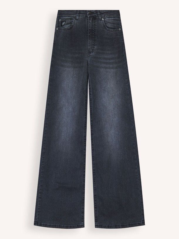 Ontdek de Palazzo high waist loose fit stretch jeans van Lois in de kleur zwart bij Orangebag. Op werkdagen voor 21:45 besteld, morgen in huis.