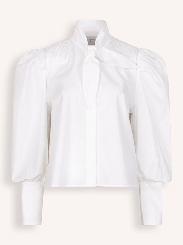 Ontdek de Casson katoenen blouse van Dante 6 in de kleur wit bij Orangebag. Op werkdagen voor 21:45 besteld, morgen in huis.