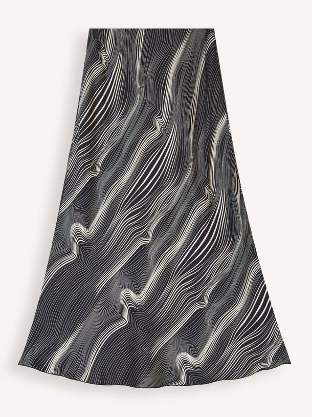Ontdek de Elpos viscose maxi rok met dessin van La Fee Maraboutee in de kleur zwart bij Orangebag. Op werkdagen voor 21:45 besteld, morgen in huis.