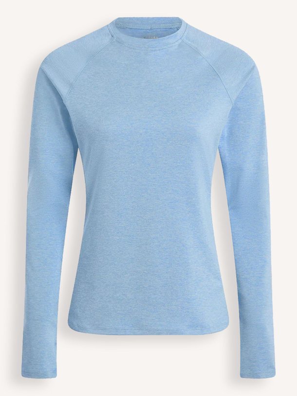 Ontdek de Jersey super soft longsleeve van Varley in de kleur blauw bij Orangebag. Op werkdagen voor 21:45 besteld, morgen in huis.