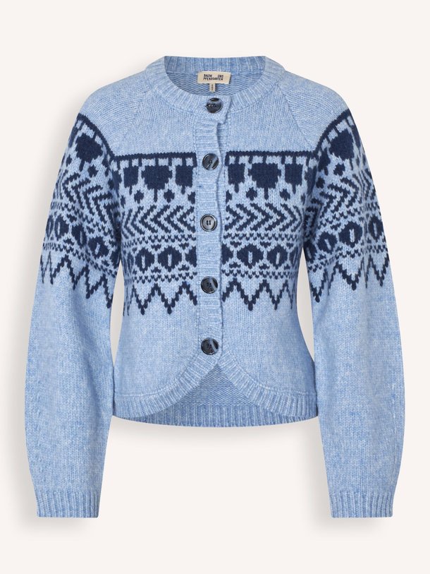 Ontdek de Colin wolmix vest met dessin van Baum und Pferdgarten in de kleur blauw bij Orangebag. Op werkdagen voor 21:45 besteld, morgen in huis.