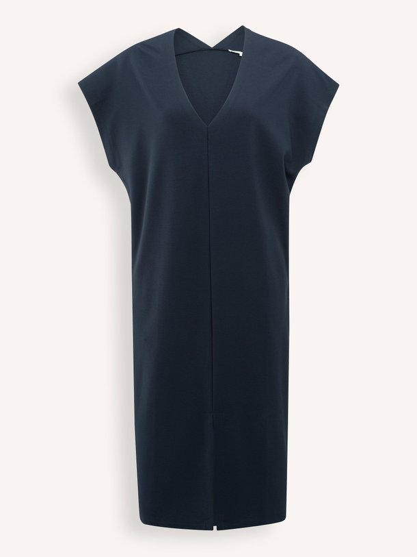 Ontdek de Viscosemix jurk van Yaya in de kleur donkerblauw bij Orangebag. Op werkdagen voor 21:45 besteld, morgen in huis.