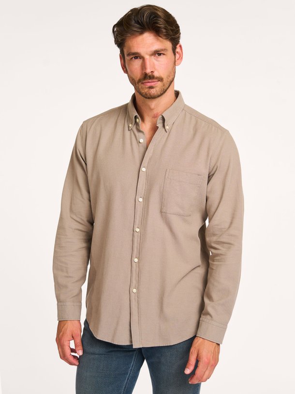 Ontdek de Rickert katoenen overhemd van Boss in de kleur groen/bruin bij Orangebag. Op werkdagen voor 21:45 besteld, morgen in huis.