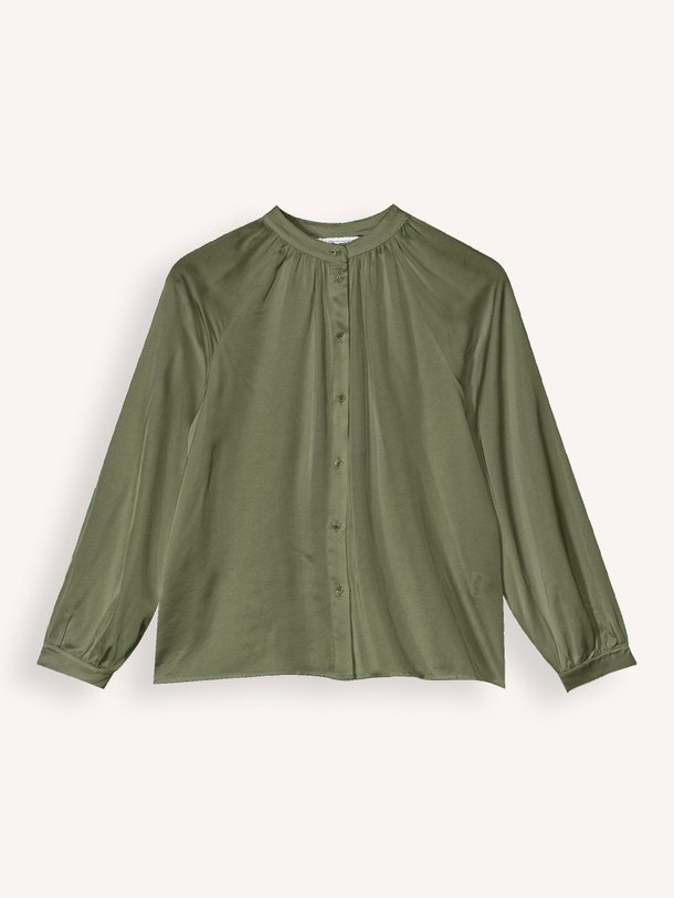 La Fee Maraboutee Elvia - Viscose Blouse - Kaki Ontdek de Elvia viscose blouse van La Fee Maraboutee in de kleur kaki bij Orangebag. Op werkdagen voor 21:45 besteld, morgen in huis.