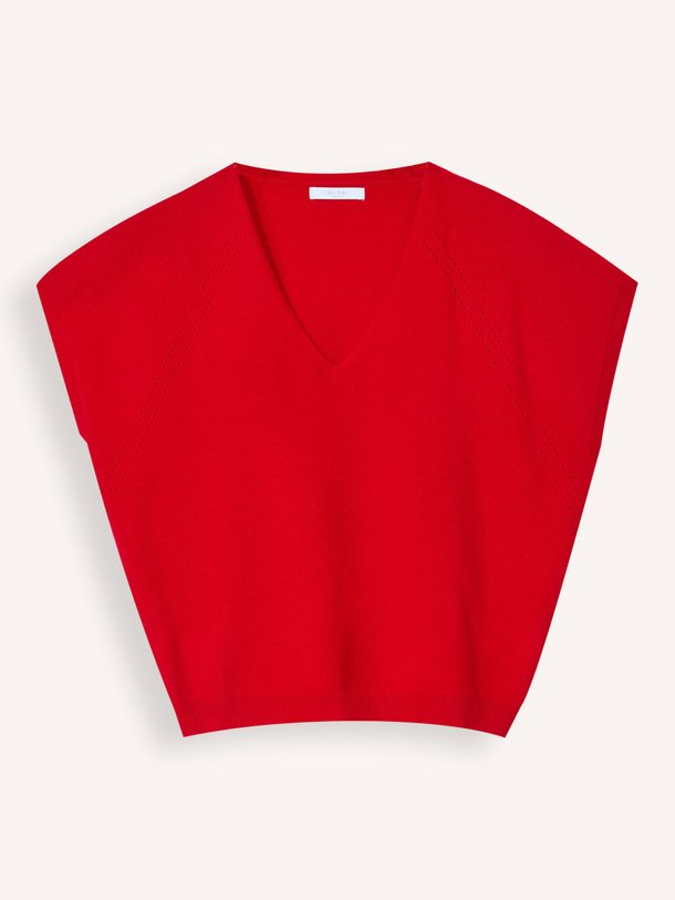 Ontdek de Sil merino wollen top van By-Bar in de kleur rood bij Orangebag. Op werkdagen voor 21:45 besteld, morgen in huis.