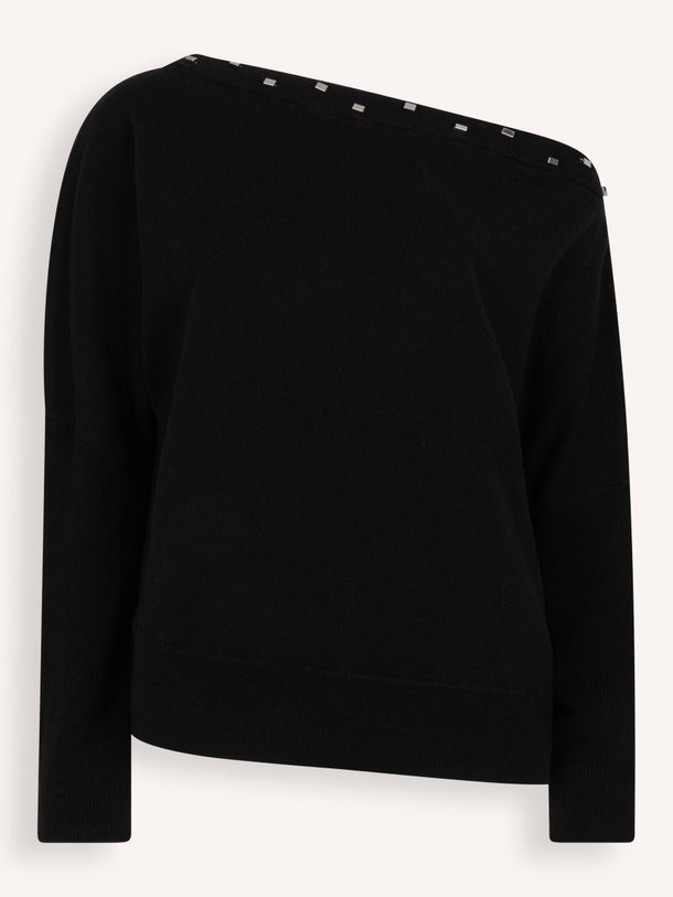 Ontdek de Mayu wolmix off shoulder trui van Dante 6 in de kleur zwart bij Orangebag. Op werkdagen voor 21:45 besteld, morgen in huis.