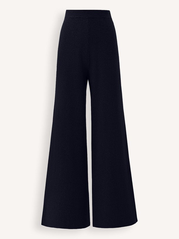 Ontdek de Wolmix broek van Frnch in de kleur donkerblauw bij Orangebag. Op werkdagen voor 21:45 besteld, morgen in huis.