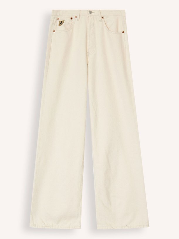 Ontdek de Lindsay mid waist wide leg jeans van Lois in de kleur ecru bij Orangebag. Op werkdagen voor 21:45 besteld, morgen in huis.
