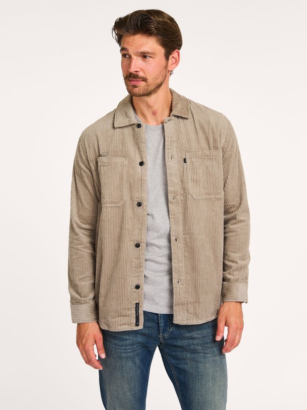 Ontdek de Colby katoenen ribcord overshirt van Butcher of Blue in de kleur kaki bij Orangebag. Op werkdagen voor 21:45 besteld, morgen in huis.