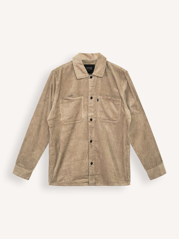 Ontdek de Colby katoenen ribcord overshirt van Butcher of Blue in de kleur kaki bij Orangebag. Op werkdagen voor 21:45 besteld, morgen in huis.