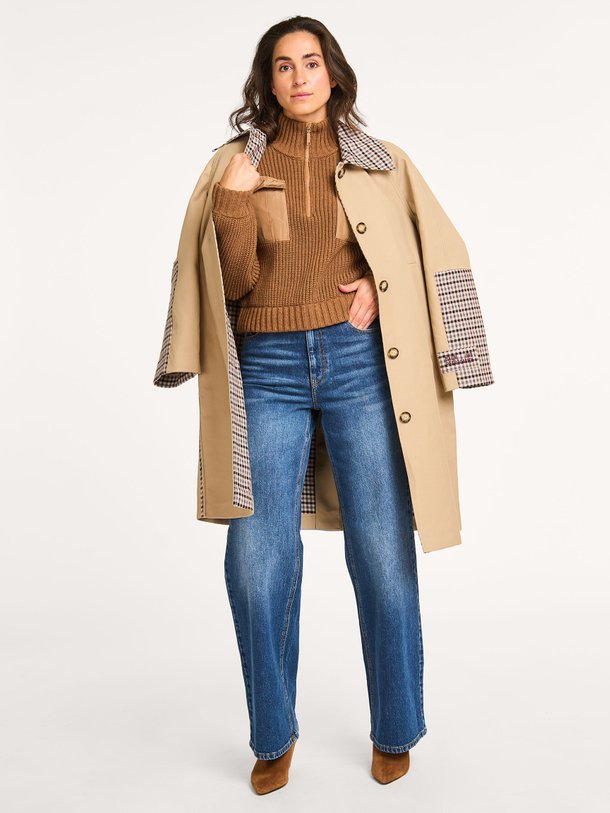 Ontdek de Clyde merino wolmix trui van Baum und Pferdgarten in de kleur camel bij Orangebag. Op werkdagen voor 21:45 besteld, morgen in huis.