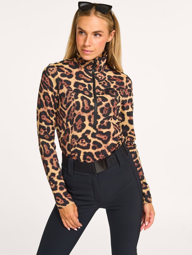 Ontdek de Leona leopard ski pully van Goldbergh in de kleur bruin bij Orangebag. Op werkdagen voor 21:45 besteld, morgen in huis.