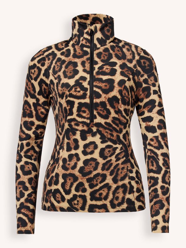 Ontdek de Leona leopard ski pully van Goldbergh in de kleur bruin bij Orangebag. Op werkdagen voor 21:45 besteld, morgen in huis.
