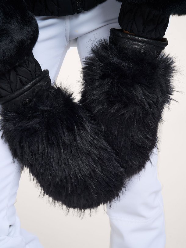 Goldbergh Hill - Lederen Wanten Met Fake Fur - Zwart Ontdek de Hill lederen wanten met fake fur van Goldbergh in de kleur zwart bij Orangebag. Op werkdagen voor 21:45 besteld, morgen in huis.